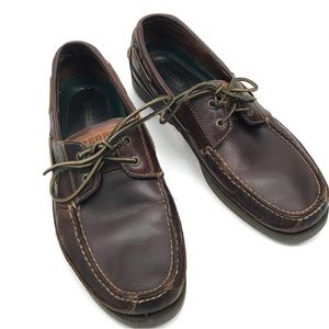 Sperry Top-Sider Mako Boat Leather Shoes Size 13